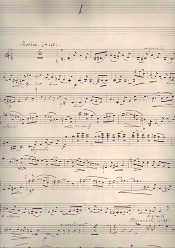 Sonate Opus 59 par Odette Malzieux
