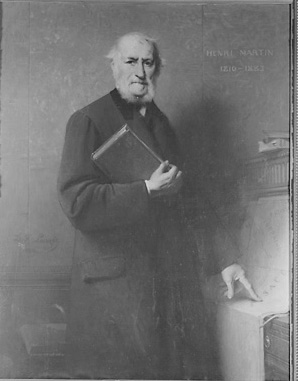 Portrait d'Henri Martin sur pied par Dsir Franois Lauge