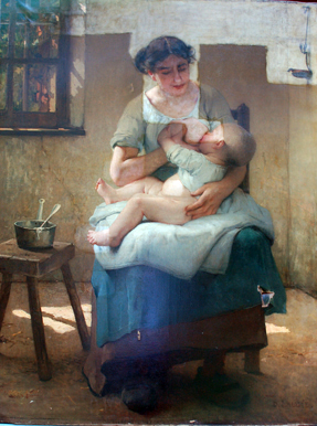 Maternit par Georges Paul Franois Laurent Lauge