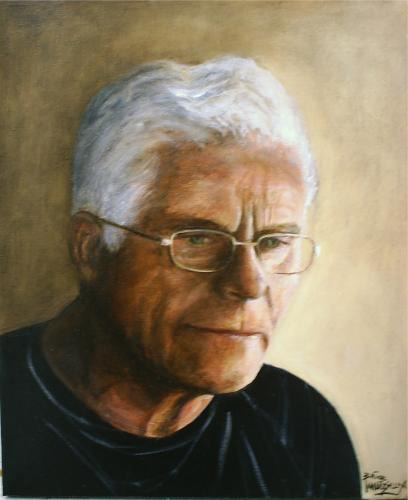 Portrait de Michel Jouan par Brice Malzieux
