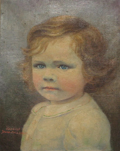 Portrait d'enfant par Isabelle Marie Yvonne Malzieux