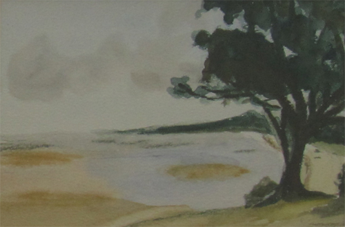 Un arbre plage de Noirmoutier par Madeleine Dupr