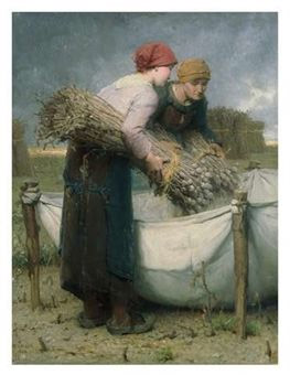 Femmes dans les champs par Dsir Franois Lauge