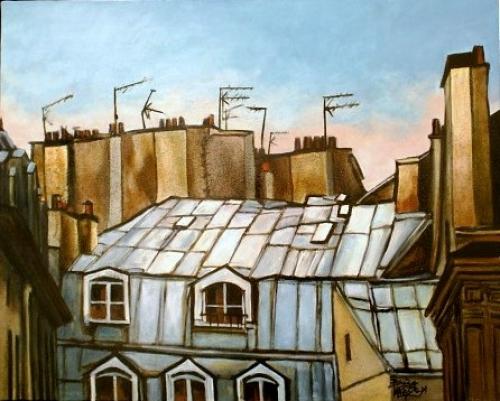 Les toits de Paris par Brice Malzieux