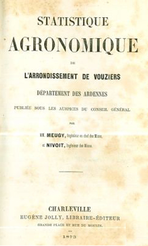 Satistiques Agronomique de l'Arrondissement de Vouziers par Edmond Nivoit