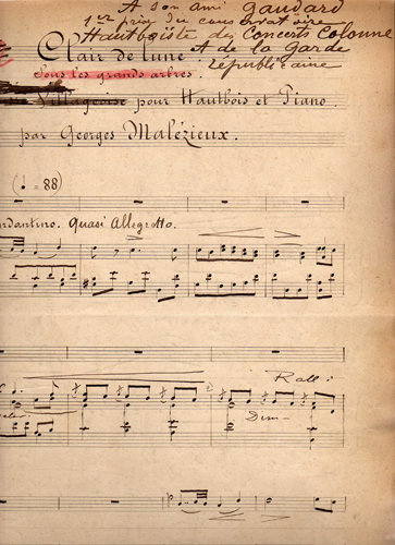 Clair de Lune par Joachim Georges Leon Malzieux