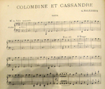 Colombine et Cassandre